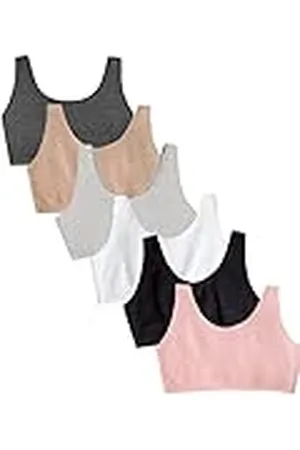 Fruit Of The Loom Dam uppbyggd tank stil sport bh värdepaket, ogenomskinlig, , 40 (förpackning med 6), , 90
