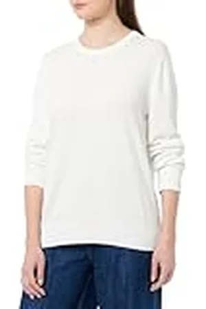 GANT FINE stickad C-hals, , M
