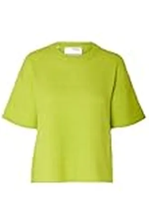 SELECTED Stickad topp, kortärmad, , S