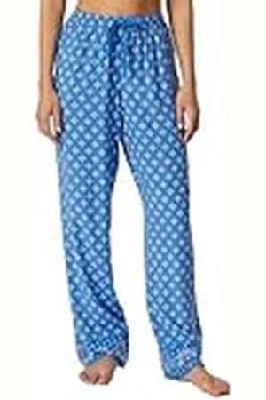 Schiesser Dam sovbyxor långa vävda byxor mix + relax pyjamasunderdel, , 36, , 36