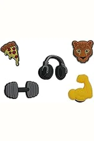 Crocs Jibbitz skoberlocker för män och kvinnor sport 5-pack | Jibbitz för , , En Storlek