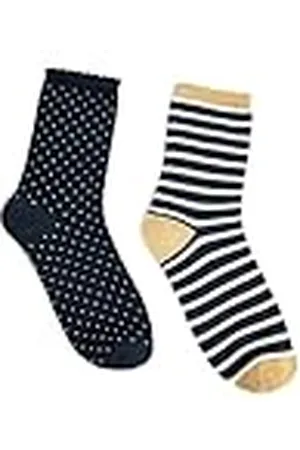 Koton Women Polka Dot 2-Pack Socket Socks Set, , One Size