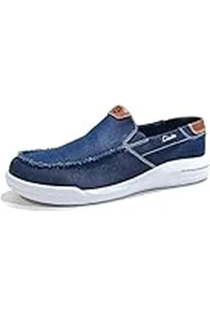 Clarks Herr Driftlite Step Loafer Flat, Navy Combi, 9.5 UK, , 44 EU