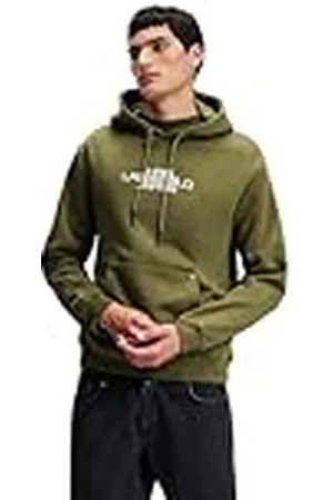 Karl Lagerfeld Klj regular foil logo huvtröja, , S