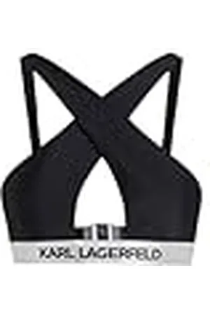 Karl Lagerfeld Logotyp hållare topp w/elastisk, , L