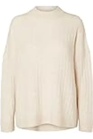 SELECTED SLFMALINE LS KNIT HIGH NECK NOOS, , XS