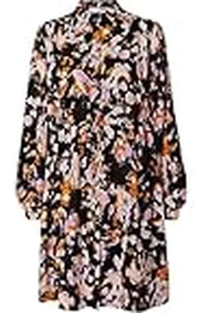 SELECTED SLFIRENE-Blue LS AOP Short Dress B, , 42