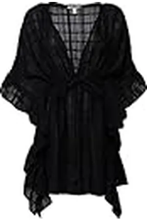 ESPRIT Tillbehör dam 053EA1Q307 tunika skjorta, 001/BLACK, normal, , M