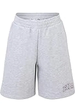 Fila LOSBURG Graphic Sweat Shorts-Light Grey Melange-146/152, , 146-152