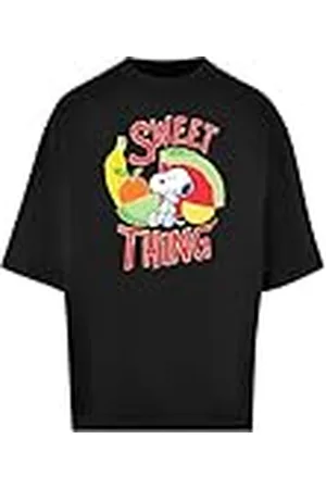 Merchcode Herrtoppar Peanuts – Sweet Thing Huge Tee, överdimensionerad passform, bomull 100 percent, L, , L
