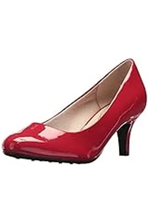 Lifestride Parigi-pump för kvinnor, Röd - Fire Red Patent - 38.5 EU