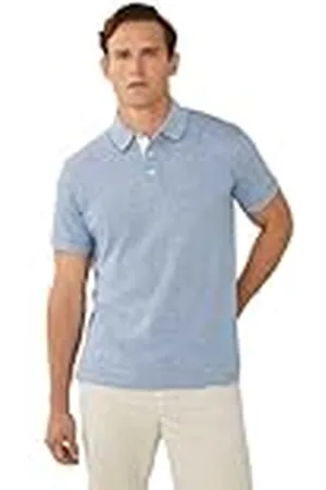 Hackett Heritage herrshorts polo, blå (Chambray Blue), XS, , XS