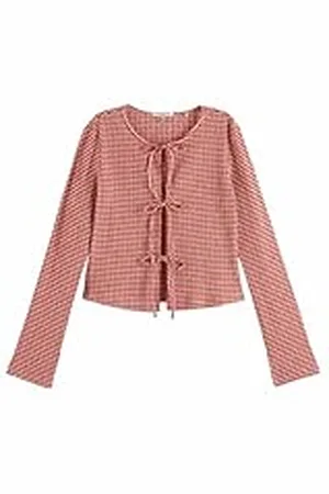 Scotch&Soda Structured Gingham Ls T-shirt, , XS