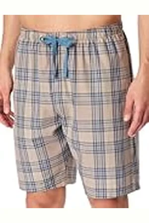 Schiesser Herren kurze Schlafhose Web - Mix + Relax