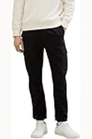 TOM TAILOR Herr slim cargo joggingbyxor, , XS