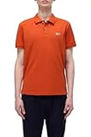 Napapijri Eruggy Kortärmad Pikétröja Orange Storlek L, , L