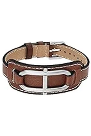 Fossil Armband För Män Heritage, Längd: 273mm, Bredd: 30.5mm Silver Rostfritt Stål Armband, JF04398040
