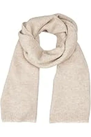 Kaffe Kvinnors sjal stickad åtkomst fuzzy lång medium bredd, , One Size