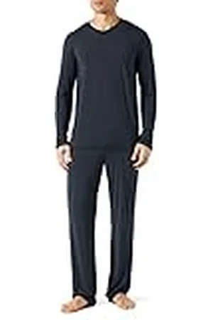 Schiesser Schlafanzug Lang herrpyjamasset, , 56