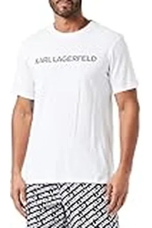 Karl Lagerfeld Herr Pyjamaset Med Logotyp, , XS