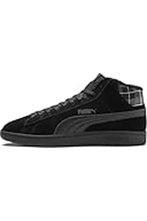 PUMA Herr Smash V2 Mid WTR höga sneakers, Svart Black Black 01, 42.5 EU