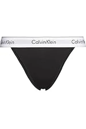 Calvin Klein Kvinnors högt ben tanga stringtrosa, , XL