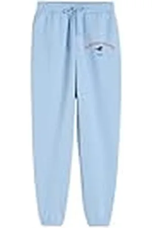 American College Chinos joggingbyxor sport varma kläder blandade män och kvinnor casual modell ACJOGW3 himmelsblå L, , L
