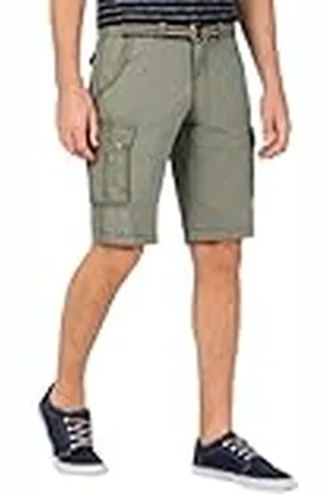 Timezone Shorts för män, löst maguirnät, Brun (Military Grey 6168), 29