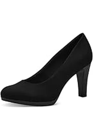 Marco Tozzi Dampumps spets elegant, Svart kam, 40 EU