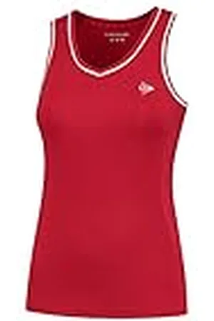 Dunlop Dunlop kvinnors klubb damer linne topp tennis skjorta, , S, , S