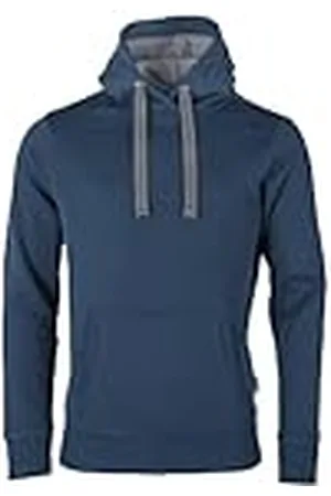 HRM Unisex sweat huvtröja premium huvtröja för kvinnor och män med kontrast innerfoder basic huvtröja unisex dam- och herrpullover högkvalitativa och hållbara kläder, , 3XL