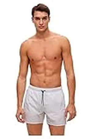 HUGO BOSS Badshorts för män, strandkläder, badbyxor, ikoniska, , M