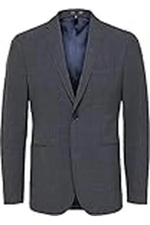SELECTED Kvinnors SLHSLIM-Josh BLU CHK BLZ ADV B NOOS kavaj, , 54
