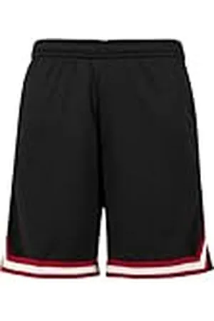 Urban classics Herr TB243 Nätshorts, Svart, Röd, XXL