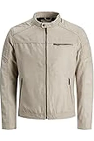 JACK & JONES För Män Konstläderjacka jjerocky jacket noos , , L
