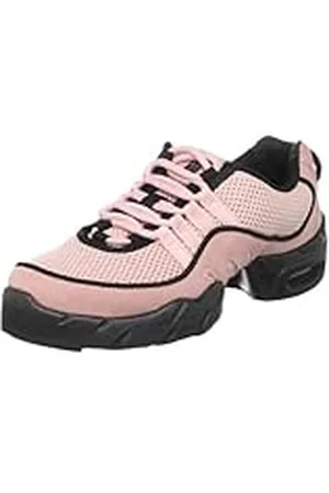 Bloch Dance Dam Boost DRT mocka och nät delad sula dans sneaker, , 40.5 EU