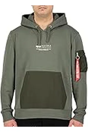 Alpha Industries Nylon Pocket Hoody Huva, , S