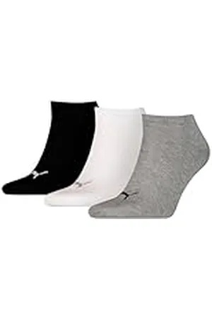 PUMA Unisex sneakers tränare enkla strumpor (3-pack), , 43-46 EU