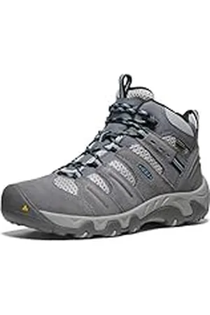 Keen Dam Headout Mid vattentäta vandringsstövlar, Steel Grey/Blue Heaven, 6,5 UK, , 39.5 EU
