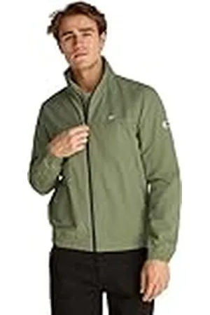 Tommy Hilfiger Män TJM ESSENTIAL CASUAL BOMBER Puffer Jacka, Grön, L, , L