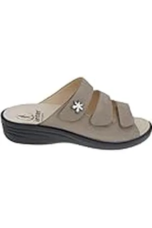 Ganter Hera-tofflor, taupe, 41 EU, , 41 EU Weit