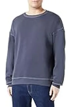 Trendyol Herr raka långa ärmar plus size tröjor, , XL stor