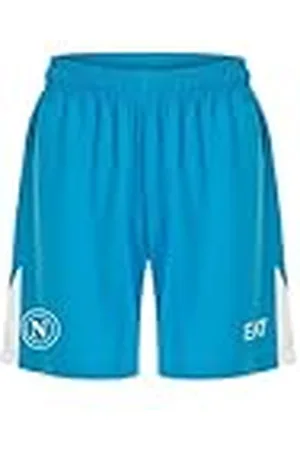 SSC NAPOLI Smart millenials srl shorts Junior , EA7 officiell produkt, fotbollsshorts för vuxna 2024/2025–14 år, , 14 år