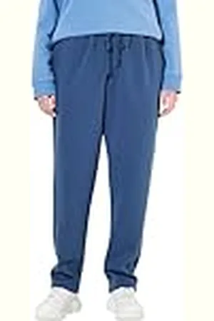 Ulla Popken Dam stora storlekar överdimensionerade sweatpants plus size gosig mjuk insida, elastisk linning, , 36W x 32L