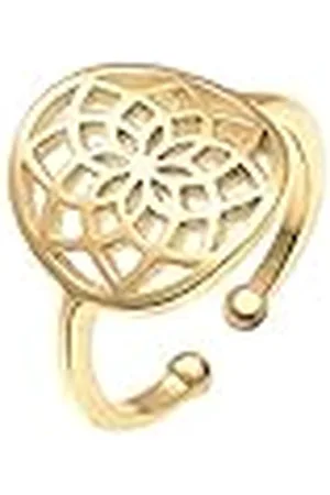 Elli Damring drömfångare boho förgyllt 925 sterlingsilver, 54 EU, fasettslipning, Utan