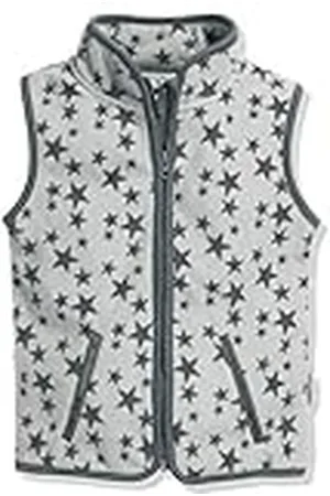Playshoes Unisex barn fleece väst utomhus topp, stjärnor, 116