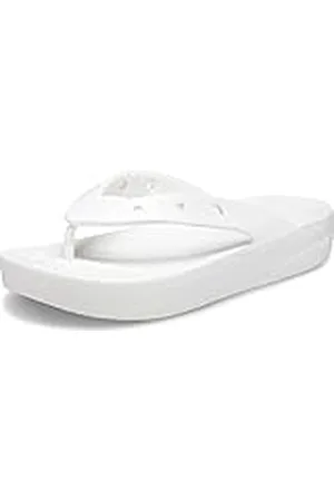 Crocs Dam klassisk plattform flip W Clog, Vitt, 35 EU