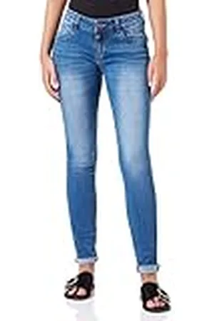 Timezone Dam snäva Sanyatz jeans, , 30W x 28L