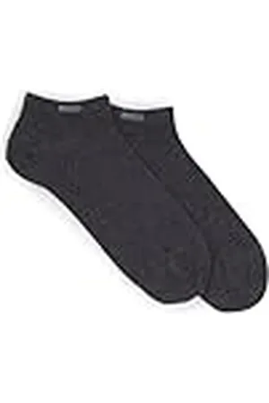 HUGO BOSS 2P AS uni CC set med två par låga strumpor i stretchtyg, , 47/50 EU