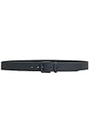 GANT Tonal Buckle läderbälte för män, marinblå, 85, , 85